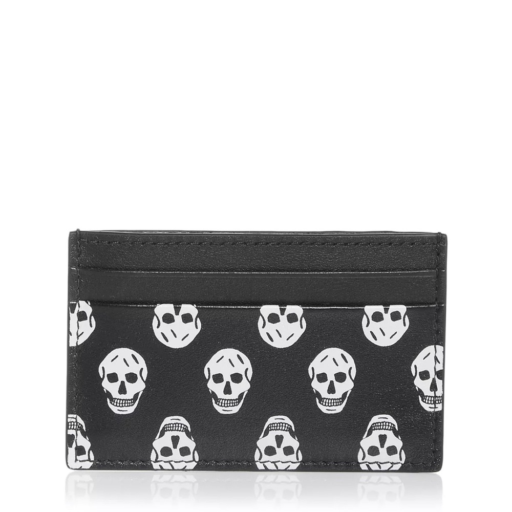 Alexander McQUEEN
Skull Print Leather Card Case